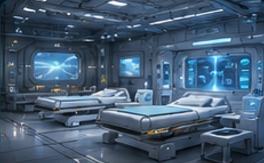 Alpha Hospital concept artwork