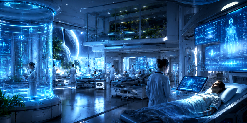 Alpha Hospital concept artwork