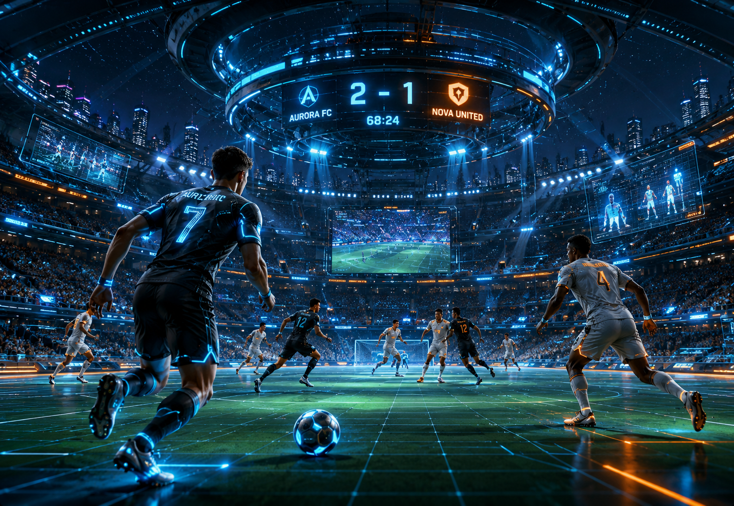 Future Sports League concept artwork