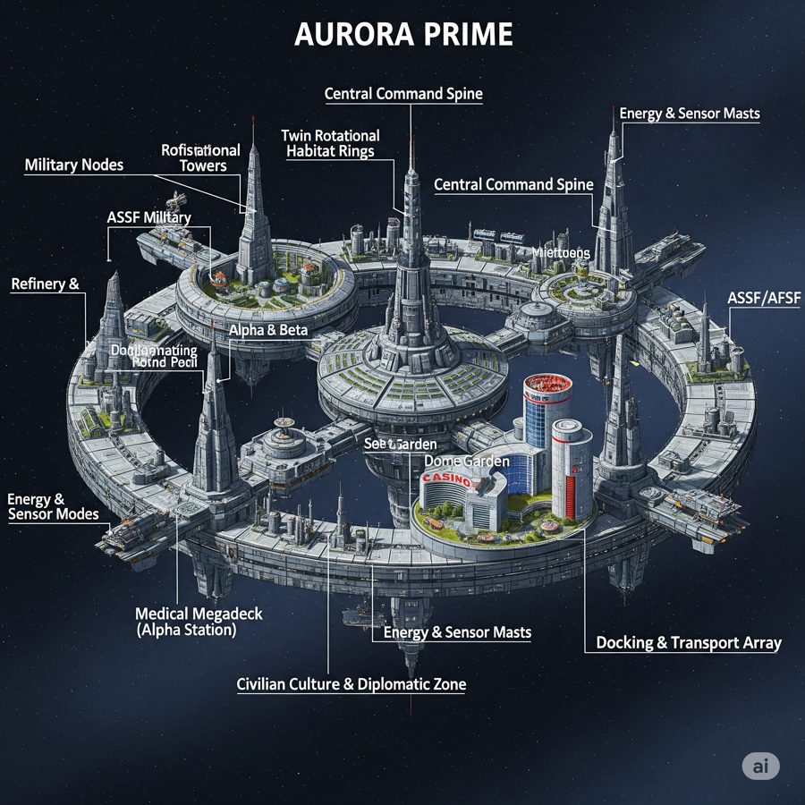 Station Architecture render
