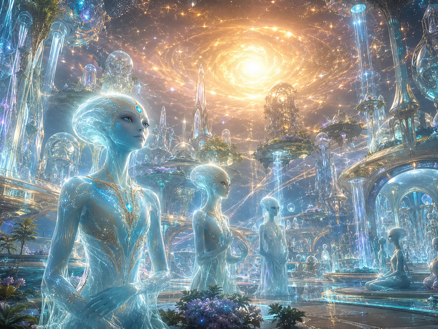 Luminous Aionari civic environment
