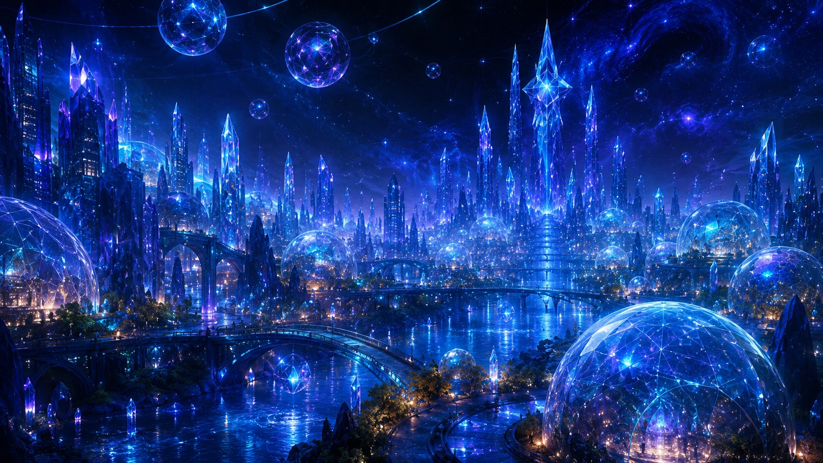 Crystal Cities of Resonance