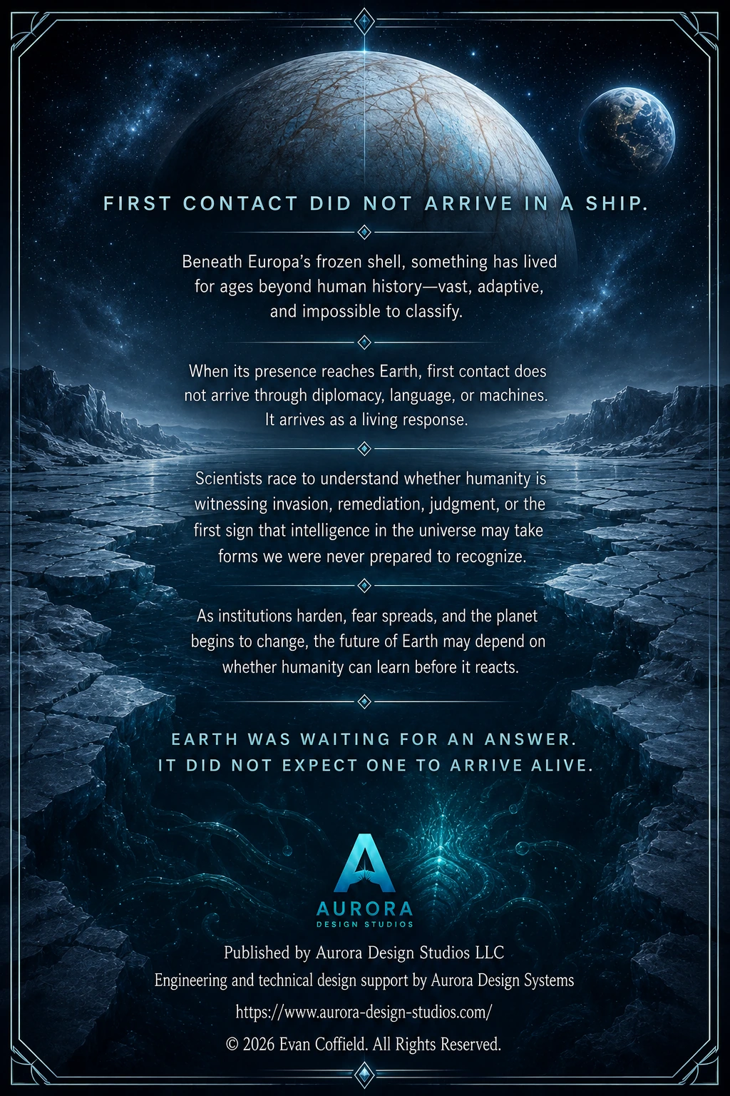 Europa Strain Book One back cover