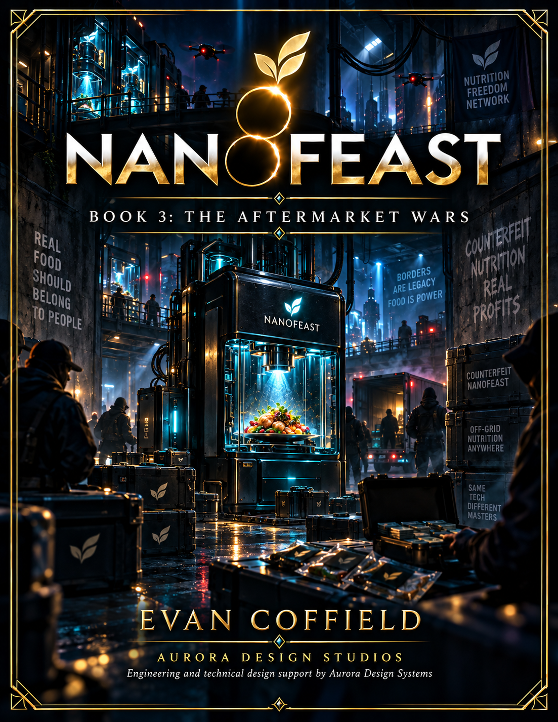 NanoFeast Book 3 The Aftermarket Wars front cover