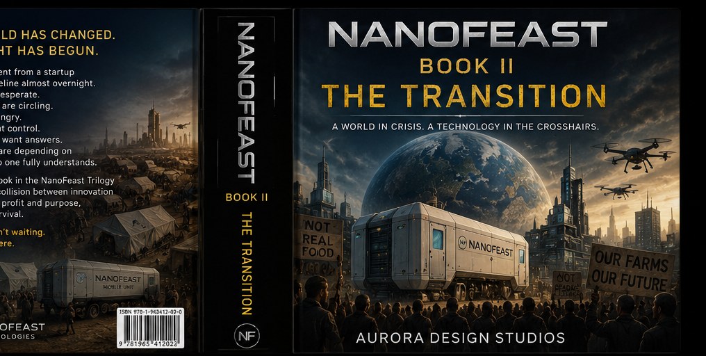 NanoFeast Book II The Transition and Book III The Abundance Age full cover plates