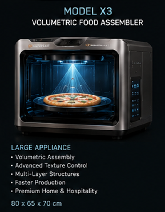 NanoFeast Model X3 Volumetric Food Assembler