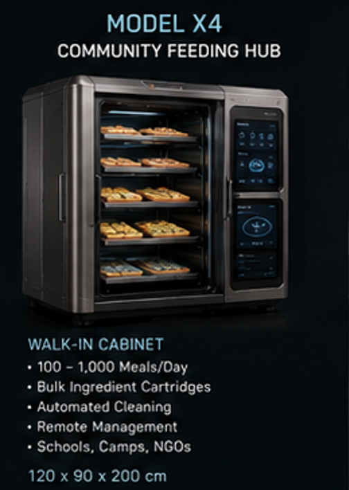 NanoFeast Model X4 Community Feeding Hub