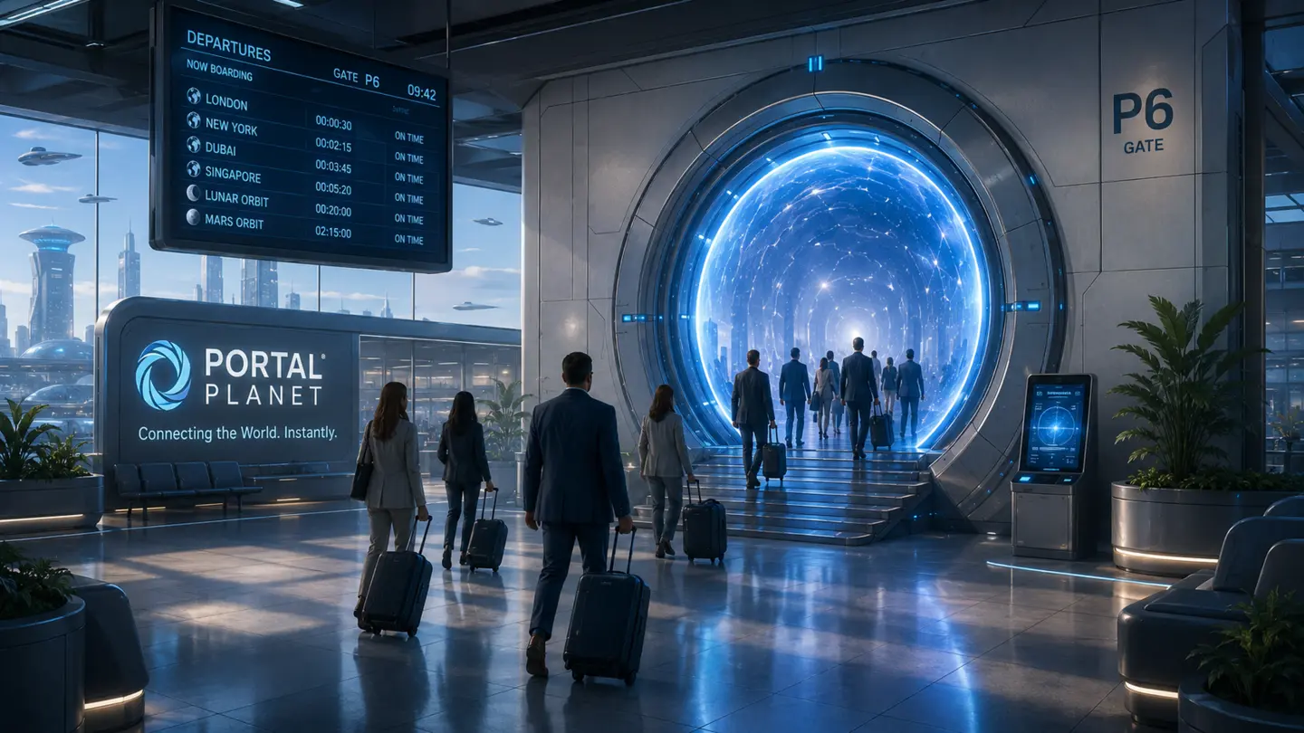Portal Planet passenger terminal concept