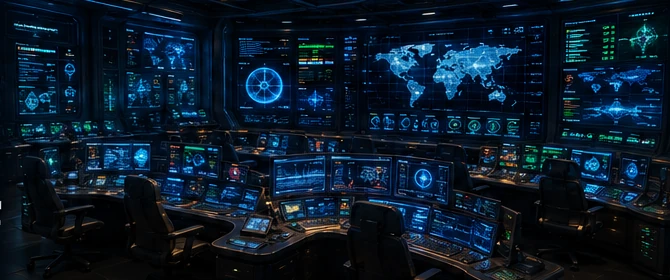Concept Portal Planet operations control room