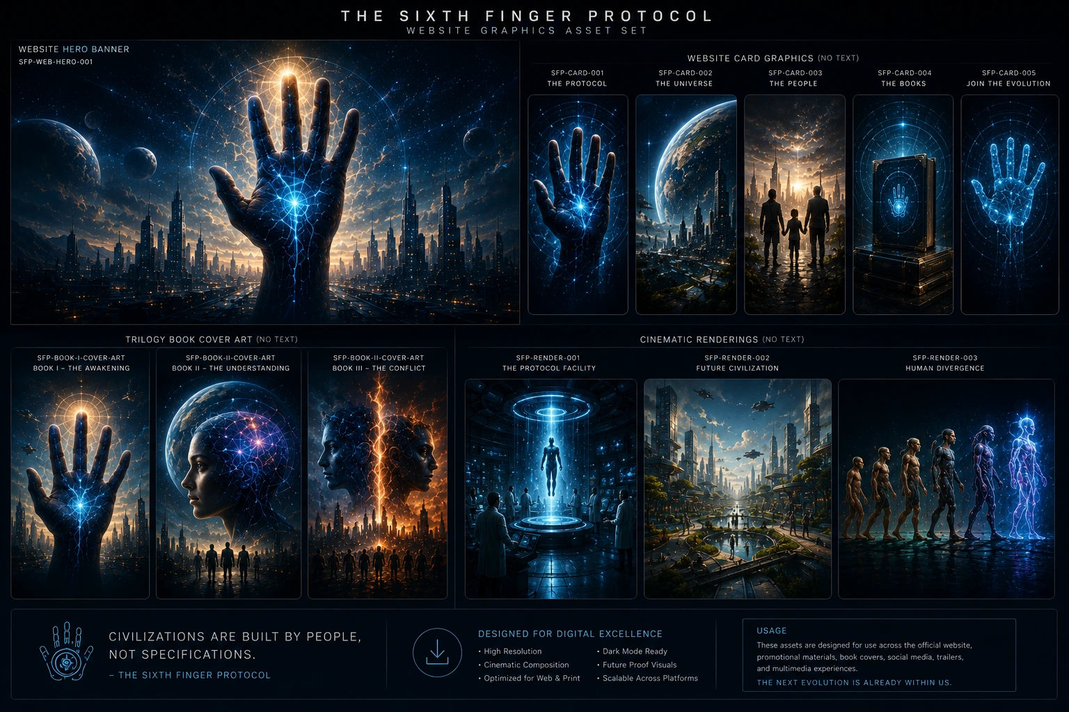 Franchise visual asset board