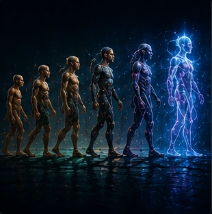Human divergence evolutionary branches