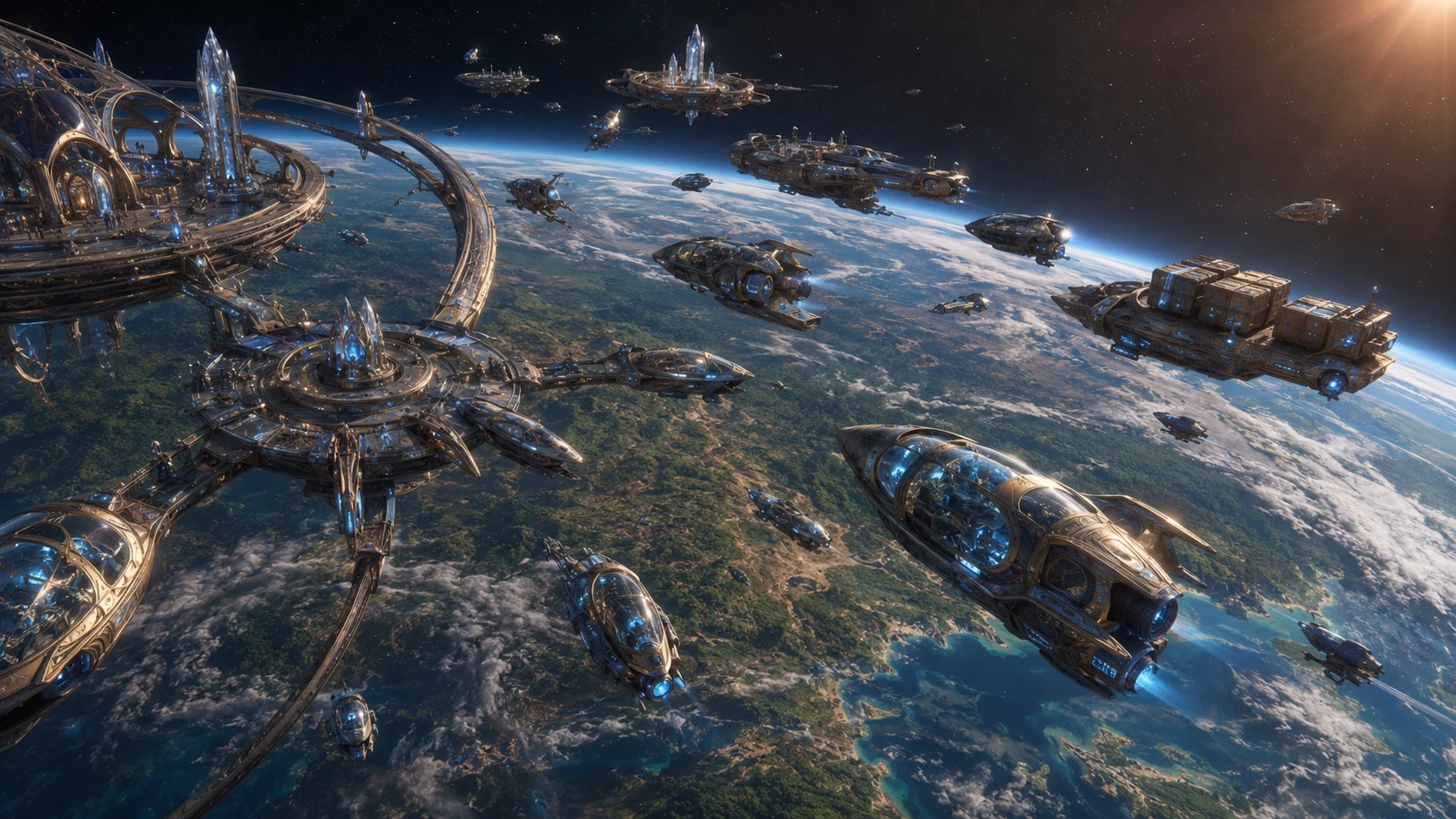 Troodon orbital transportation and engineering systems