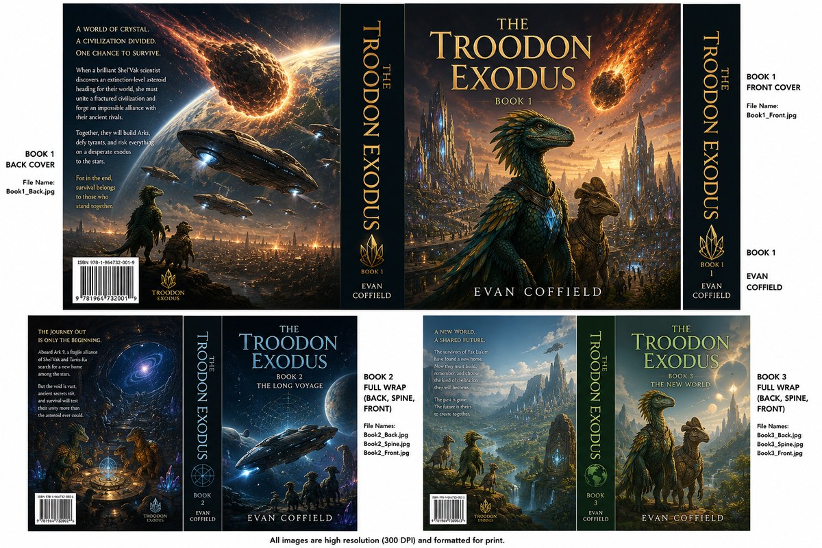Troodon Exodus trilogy montage